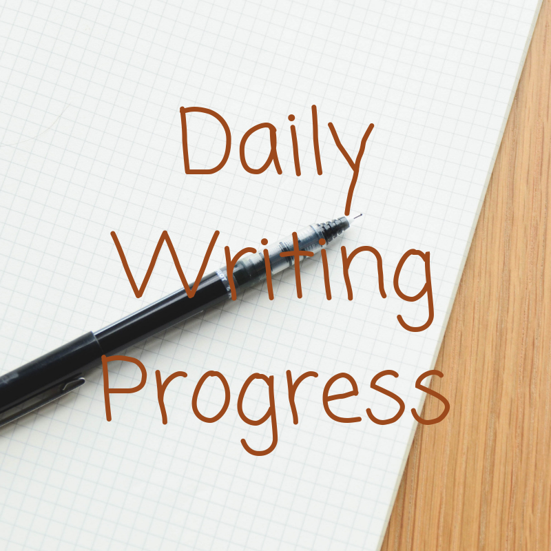 Daily Writing Progress
